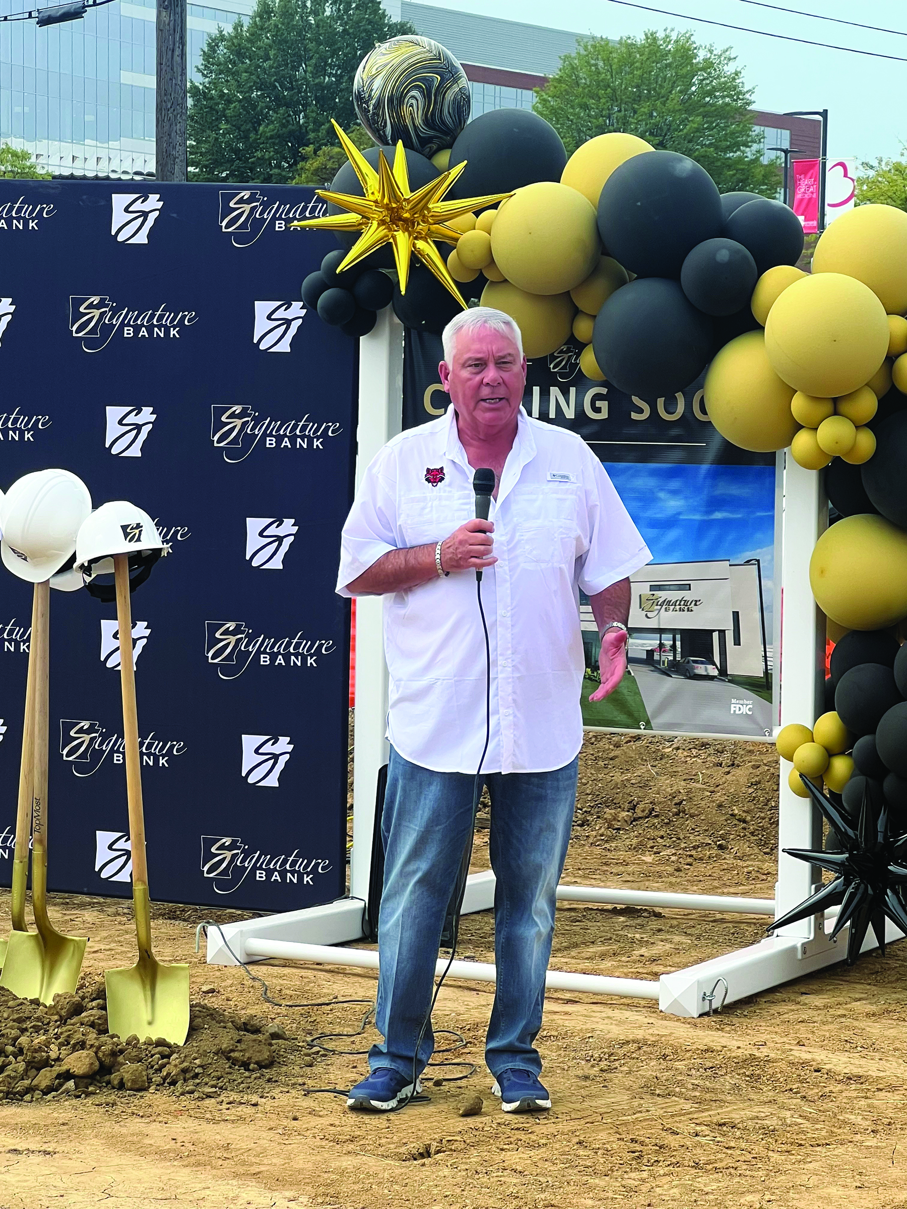 Signature Bank Breaks Ground